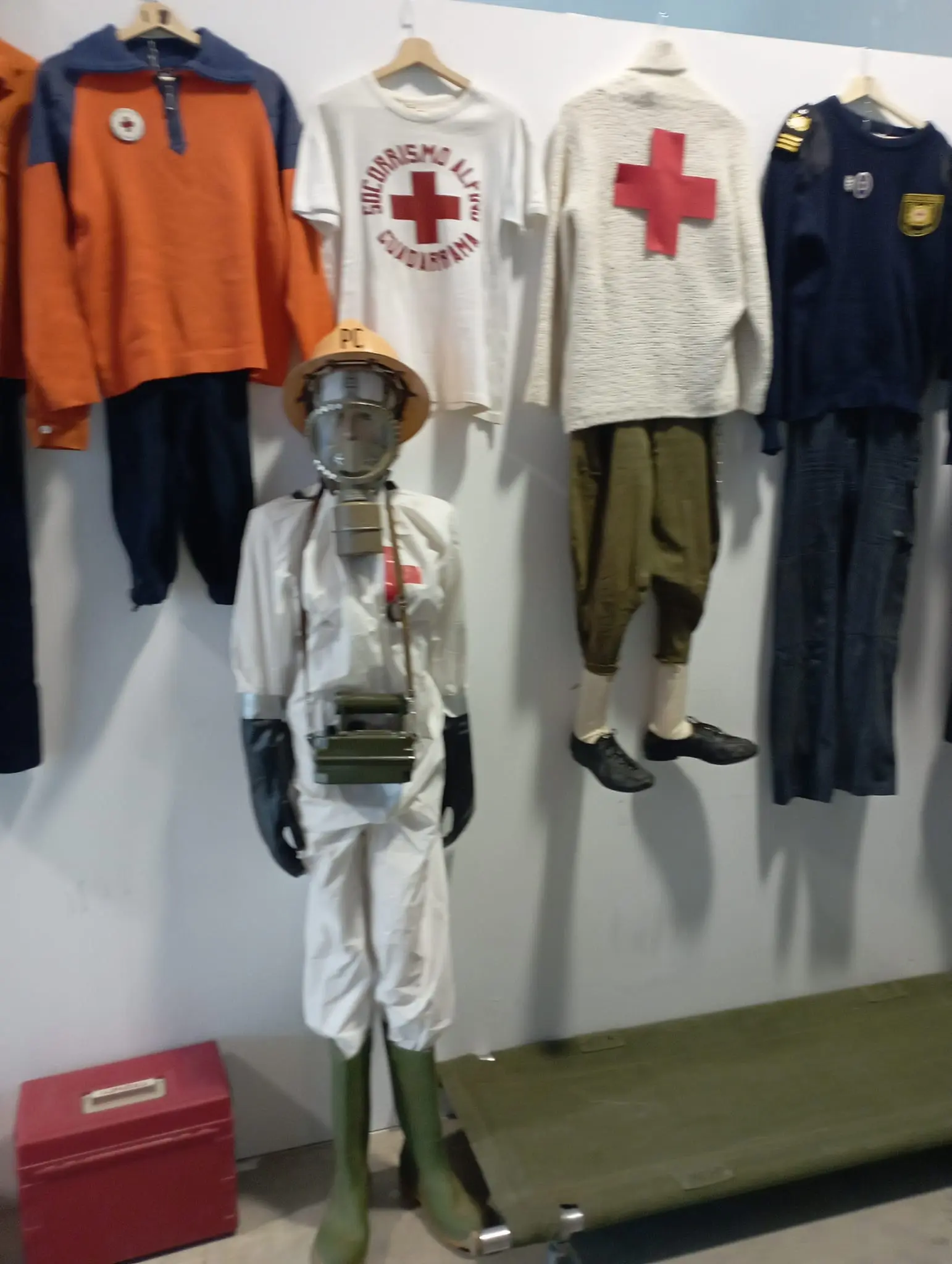 Uniformes especializados de las Tropas de Socorro